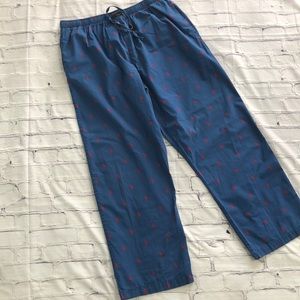 Polo All Over Pony Print Pajama Pant -L